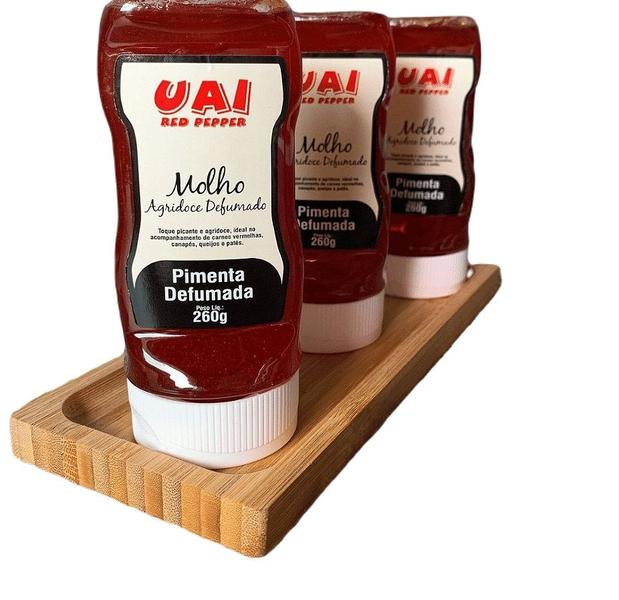 Geléia de Pimenta 260g- UAI - Geleias Uai Imagem de Geléia de Pimenta 260g- UAI