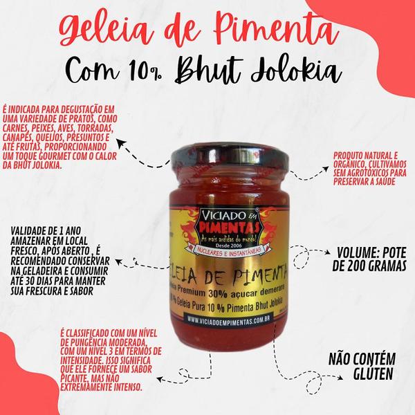 Imagem de Geleia De Pimenta Premium Gourmet Natural Orgânico