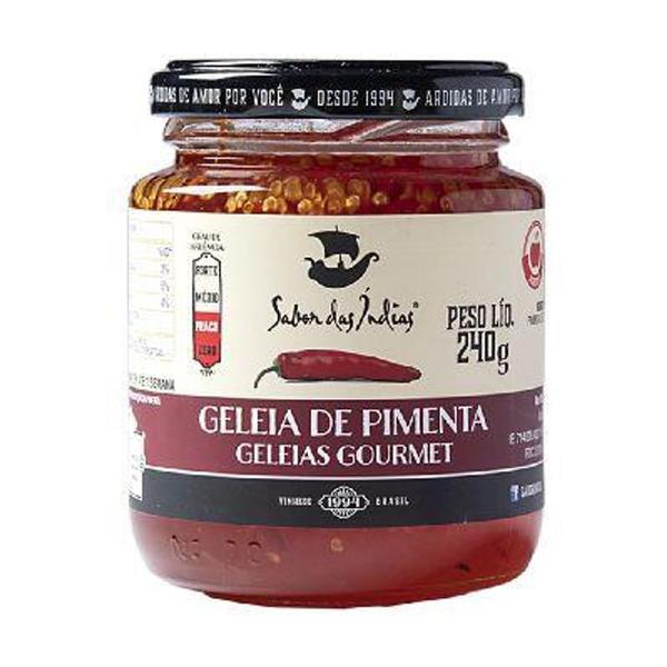 Imagem de Geleia de Pimenta SABOR DAS INDIAS 240g - Sabor Das Ìndias