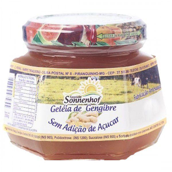 Imagem de Geleia Diet de Gengibre - 200g - Fazenda Sonnenhof