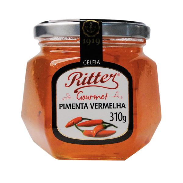 Geleia Gourmet de Pimenta Vermelha 310g - Ritter Imagem de Geleia Gourmet de Pimenta Vermelha 310g - Ritter