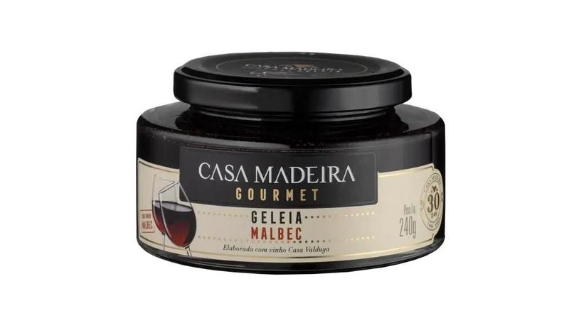 Imagem de Geleia Gourmet Malbec Casa Madeira 240g