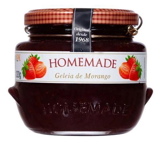 Geleia Gourmet Morango 320G - Homemade Imagem de Geleia Gourmet Morango 320G - Homemade