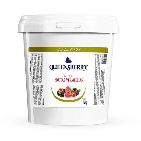 Imagem de Geleia Queensberry Institucional 1,2kg Frutas Vermelhas