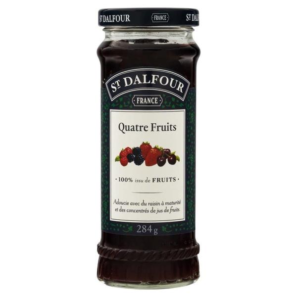 Geleia St Dalfour Francesa Damasco Quatro Frutas, 100% Frutas 284g - Diego Zamora Imagem de Geleia St Dalfour Francesa Damasco Quatro Frutas, 100% Frutas 284g