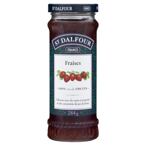 Geleia ST Dalfour Francesa Morango 100% Frutas 284g - Diego Zamora Imagem de Geleia ST Dalfour Francesa Morango 100% Frutas 284g