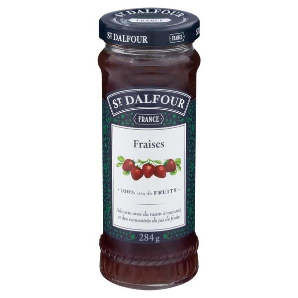 Geleia ST Dalfour Francesa Morango 100% Frutas 284g - Diego Zamora Imagem de Geleia ST Dalfour Francesa Morango 100% Frutas 284g