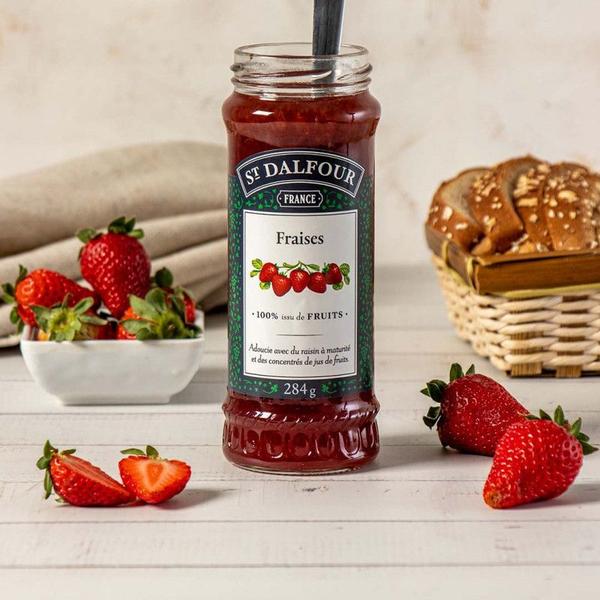 Geleia st dalfour morango 284g Imagem de Geleia st dalfour morango 284g