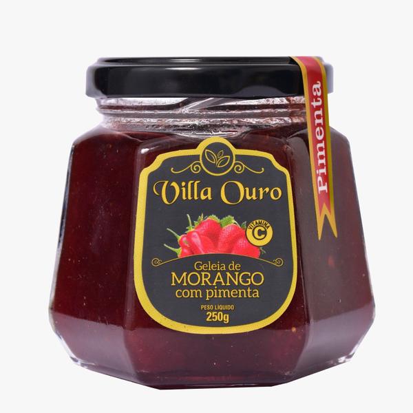 Imagem de Geleia Villa Ouro Sabor Morango com Pimenta 250gr