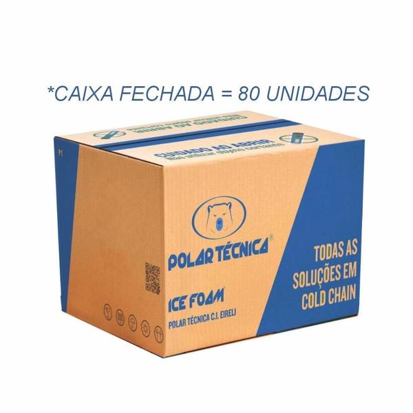 Imagem de Gelo Artificial Espuma Ice Foam 150G Caixa Com 80 Unidades