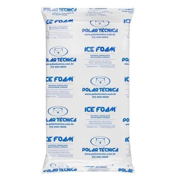 Imagem de Gelo Artificial Espuma Ice Foam 2500G Kit 5 Unidades If2500