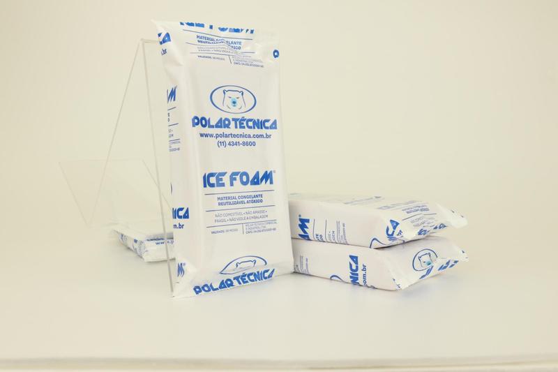 Imagem de Gelo Artificial Espuma Ice Foam 400G 06 Unidades