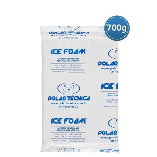 Imagem de Gelo Artificial Espuma Ice Foam 900G L Kit Com 07 Unidades