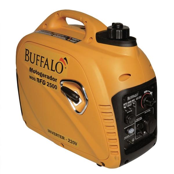 Imagem de Gerador À Gasolina Inverter 4t Buffalo Bfg 2500 Partida Manual 220v 2.5 Kw