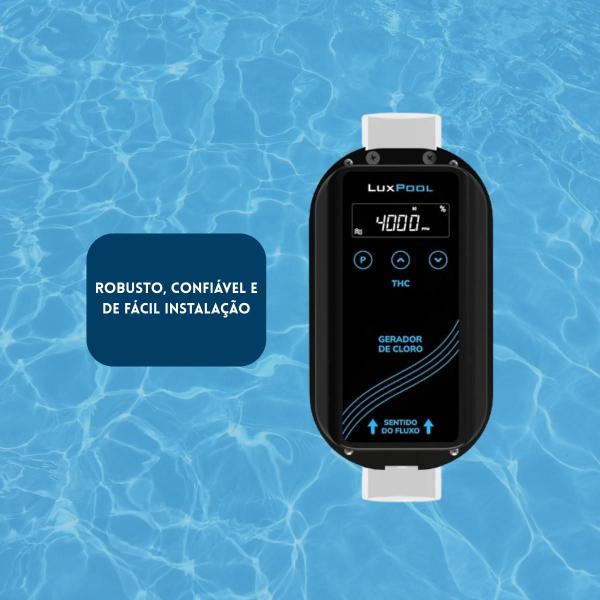 Gerador de Cloro Tholz Luxpool THC80 Para Tratamento Da Água da