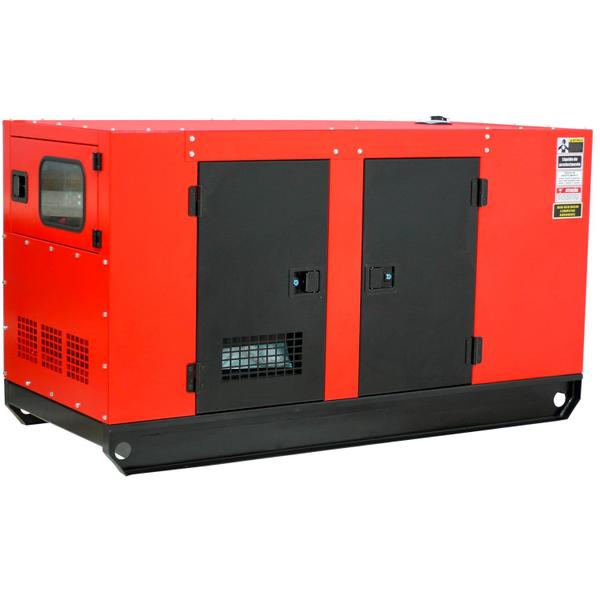 Imagem de Gerador de Energia a Diesel 33 Kva 24 Kw Trifásico 110-220v 60hz Partida Elétrica Silenciado com QTA - ND33100ES3