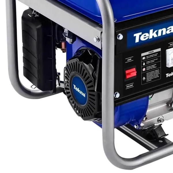 Imagem de Gerador de Energia à Gasolina 6,5HP 3,1KVA 4 Tempos Bivolt GT3500FB TEKNA