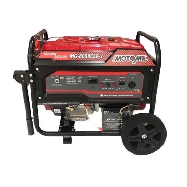 Imagem de Gerador de Energia a Gasolina Mono Mg8000cle-1 7000w/7,0kva 60hz 115/230v Motomil