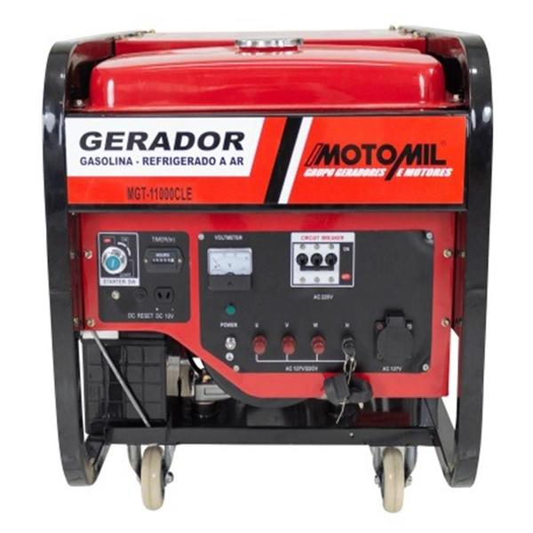 Imagem de Gerador de Energia a Gasolina Motomil MG11000CLE 10,5KVA Monofásico