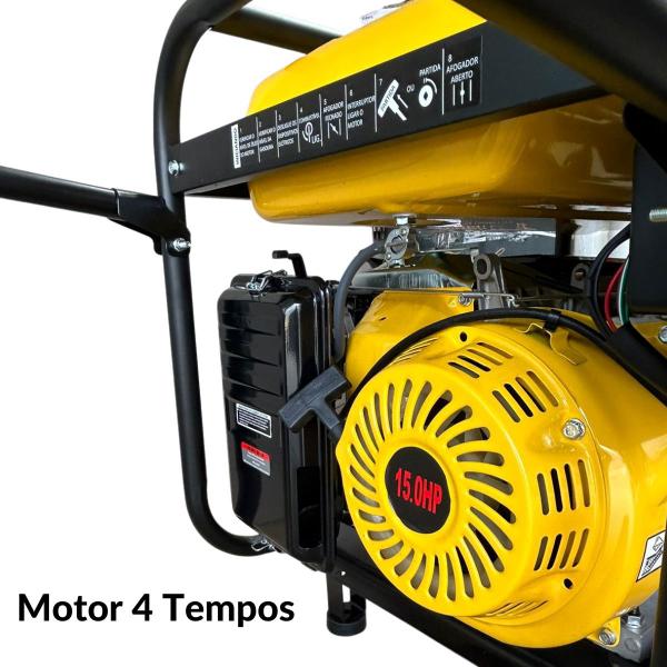 Imagem de Gerador de Energia Gasolina 6400W Monofasico 4 Tempos 110V 220V Importway Iwgeg-6400