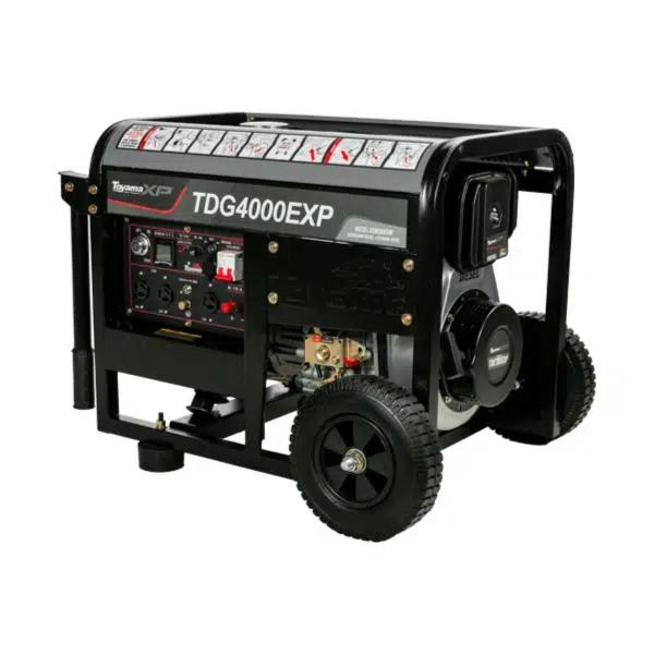 Imagem de Gerador Diesel 3,3 KVA Monofásico Bivolt 115/230V Partida Elétrica TDG4000EXP Toyama