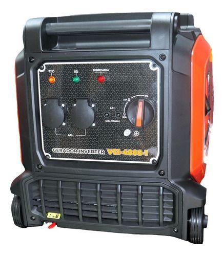 Imagem de Gerador Inverter Gasolina 4t 223cc 4,0kva 4000w 220v Vgi4000