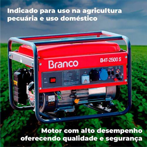 Imagem de Gerador Portátil Branco B4t-2500 S 2200w Monofásico Com Tecnologia Avr 110v/220v