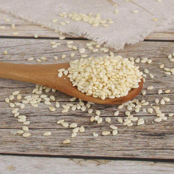 Gergelim Branco Sem Pele 1Kg - DaFoods Imagem de Gergelim Branco Sem Pele 1Kg - DaFoods