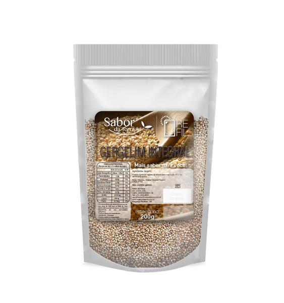 Gergelim Integral Cru Sabor da Terra 200g Imagem de Gergelim Integral Cru Sabor da Terra 200g