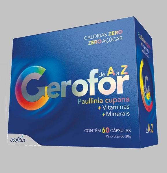 Imagem de Gerofor A a Z 60 Cápsulas Vitaminas E Minerais - Ecofitus