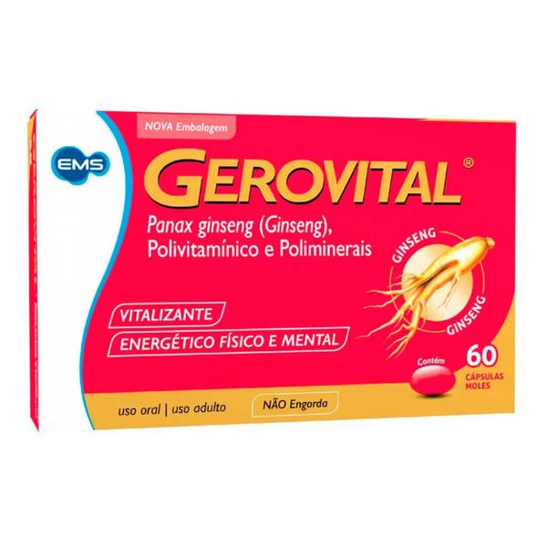 Imagem de Gerovital Suplemento Alimentar Vitalizante C60  EMS