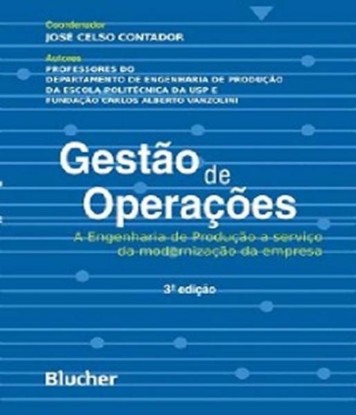 Imagem de Gestao de operaçoes - EDGARD BLUCHER