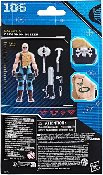 Imagem de GI Joe Cobra Dreadnok Buzzer Classified Series Hasbro F8376