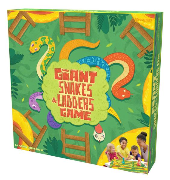 Imagem de Giant Snakes & Ladders Game Pressman Classic há mais de 5 anos