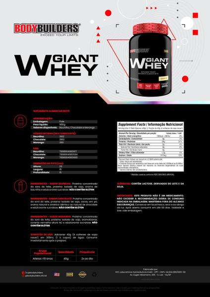 Imagem de Giant Whey 900G