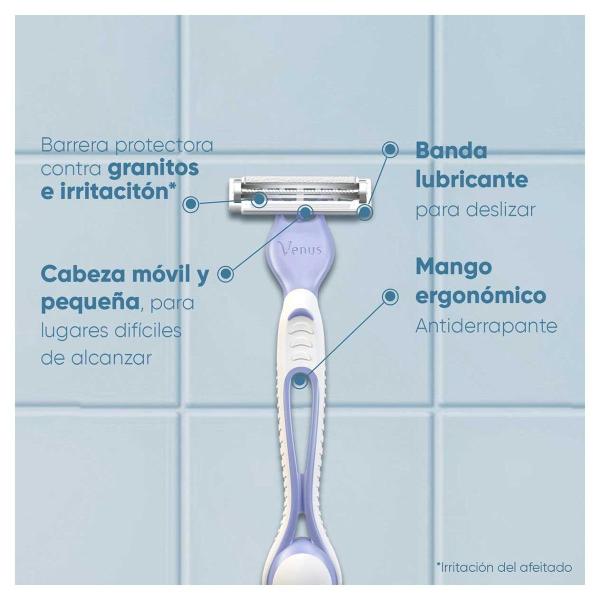 Imagem de Gillette Aparelho de Depilar Venus Intima Feminino c/ 2un