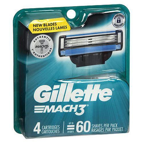 Imagem de Gillette Mach3 Cartuchos 4 4 Cada por Gillette