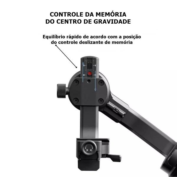 Imagem de Gimbal Estabilizador 3 Eixos Portátil Feiyu Tech Scorp-C