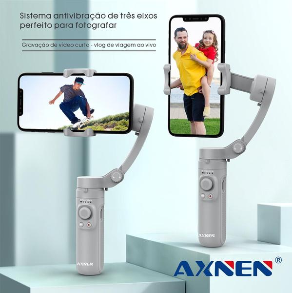 Imagem de Gimbal Estabilizador Axnen Hq3 Axis Para Celular