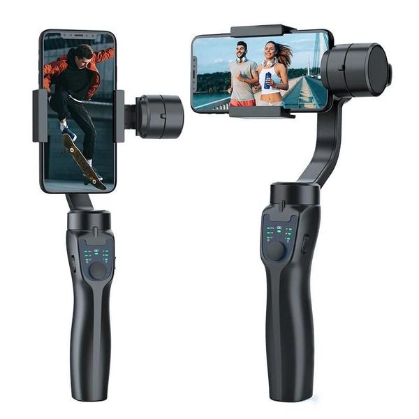 Imagem de Gimbal Portátil Estabilizador de 3 Eixos Antivibração para Smartphone