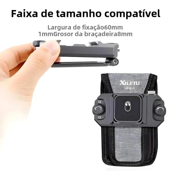 Imagem de Gimbal Universal para Câmera DSLR - Placa de Liberação Rápida Arca Swiss