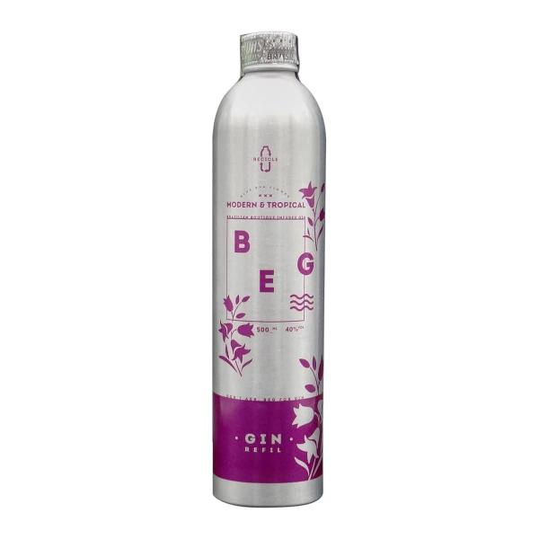 Imagem de Gin Beg Modern & Tropical Garrafa Aluminio Refil 500Ml