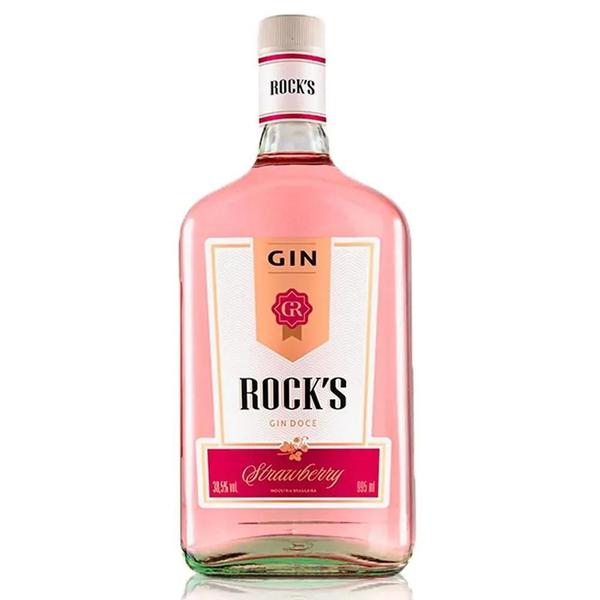 Imagem de Gin Doce Strawberry Rock'S 1L Garrafa