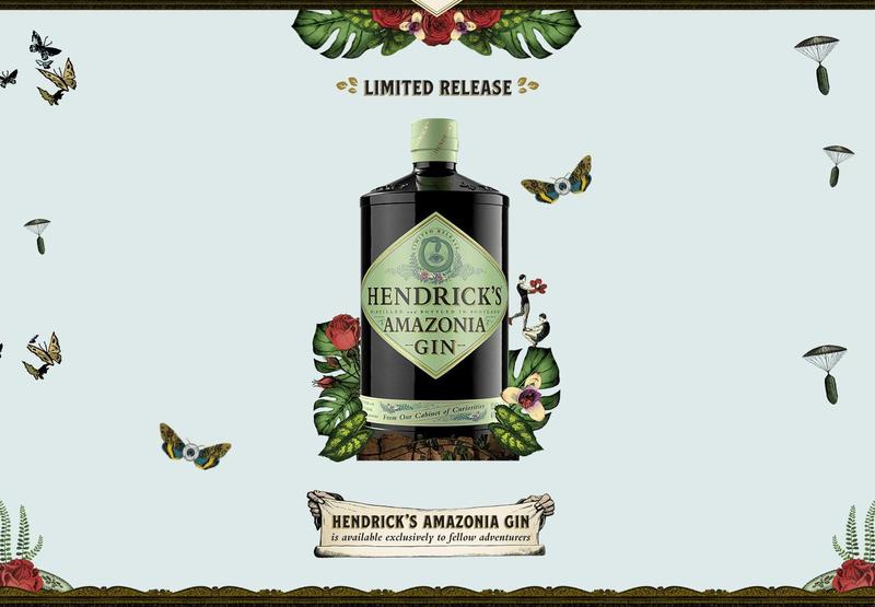 Imagem de Gin Hendricks Amazonia 1LT EDIÇÃO LIMITADA Aromas Tropicais