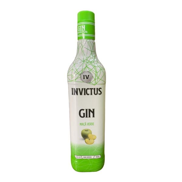 Imagem de Gin Invictus Maça Verde 900ml + Energético Baly 2L + 4 Coko