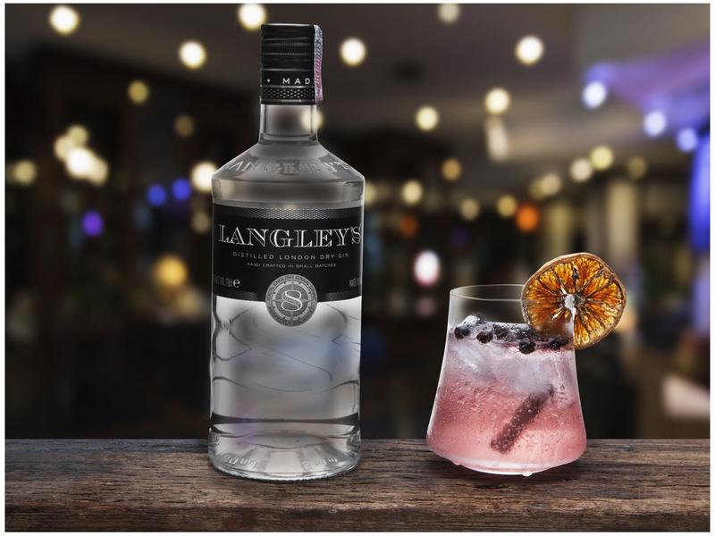 Imagem de Gin Langleys London Dry Seco Number 8