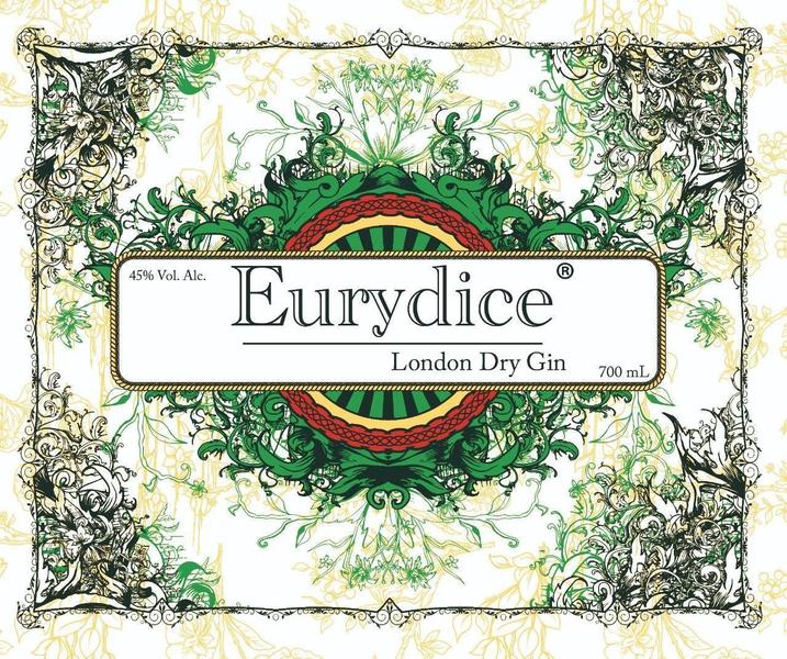 Imagem de Gin London Dry Cítrico Frutado Premium 700Ml Eurydice