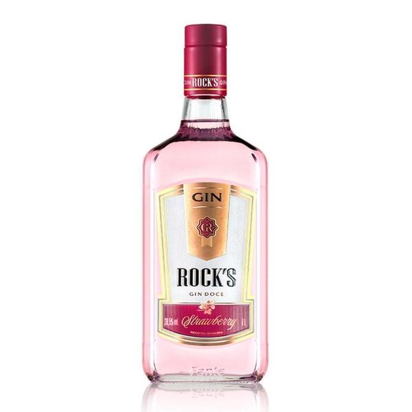 Imagem de Gin Rock'S Strawberry 1L + Energético Baly 2L + 4 Coko