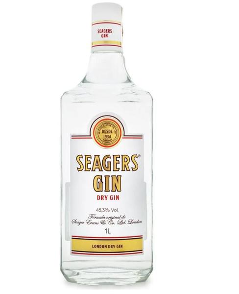 Imagem de Gin Seagers Dry 1 litro Com Taça de Vidro