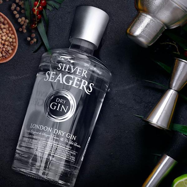 Imagem de Gin Silver Seagers London Dry 750ml 12 Unidades